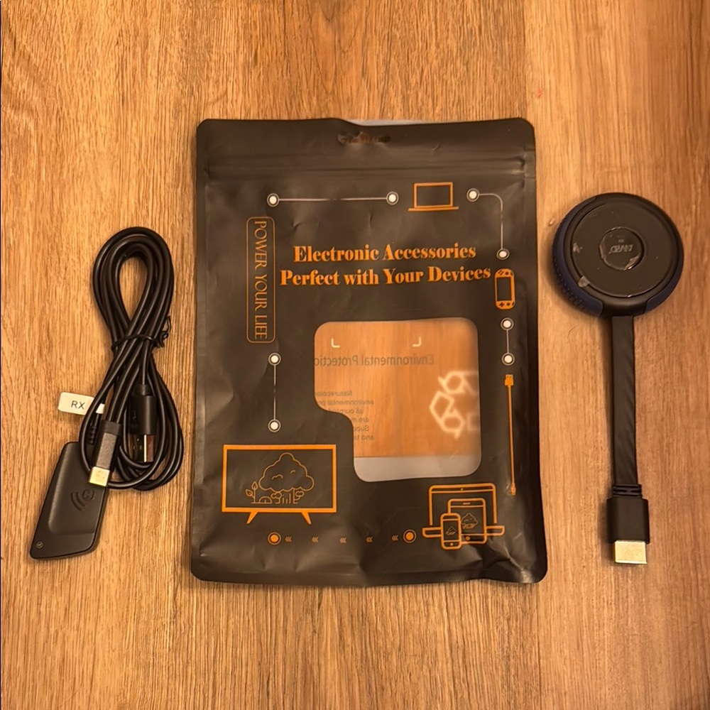 TIMBOOTECH 4K/5G Wireless HDMI Display Adapter Screen Mirroring Video & Audio